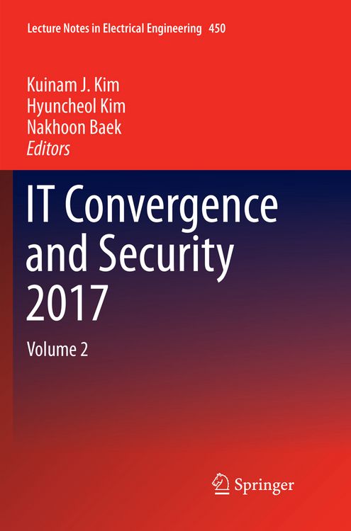 Produktbild: IT Convergence and Security 2017