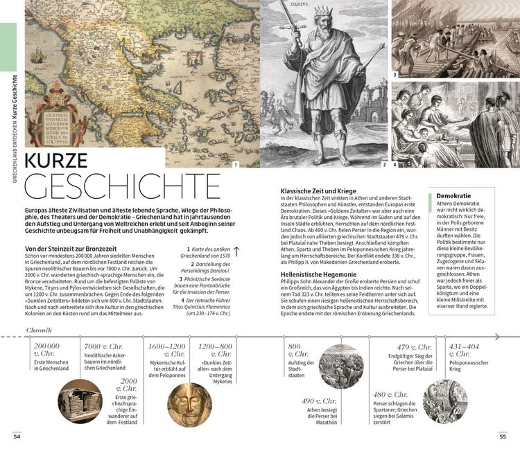 Produktbild: Vis-&agrave;-Vis Reisef&uuml;hrer Griechenland, Athen & Festland