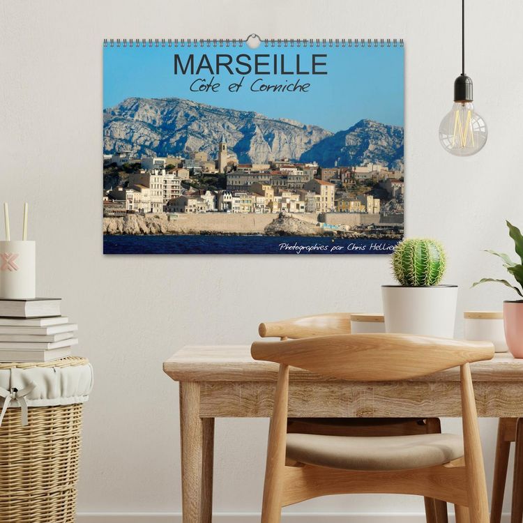 Produktbild: Marseille C&ocirc;te et Corniche (Calendrier mural 2026 DIN A3 vertical), CALVENDO calendrier mensuel