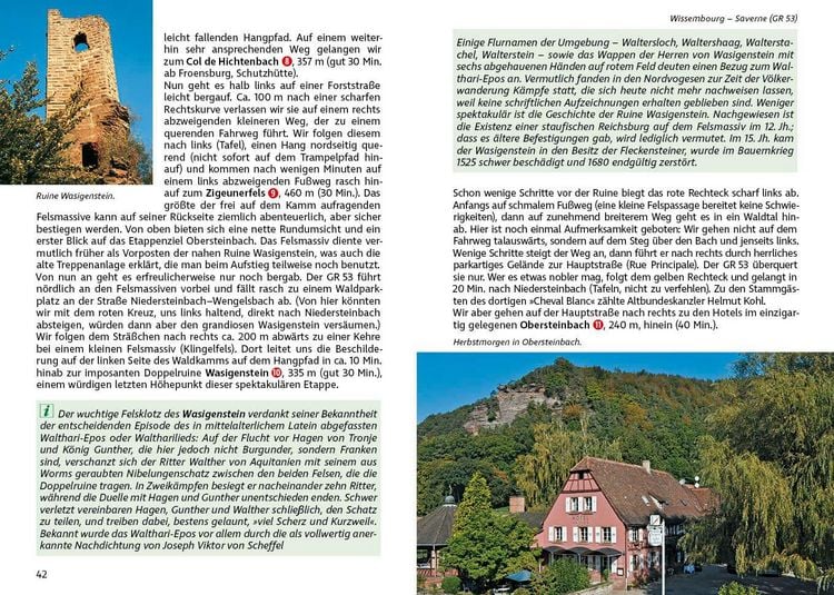 Produktbild: ROTHER Wanderf&uuml;hrer Vogesen-Durchquerung