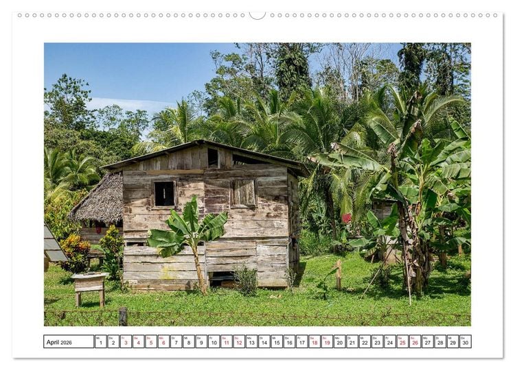 Produktbild: Panama - Faszinierende Kulturlandschaften (Wandkalender 2026 DIN A2 quer), CALVENDO Monatskalender