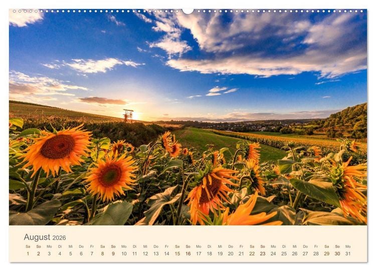Produktbild: Lautrer Landschaften 2026 (Wandkalender 2026 DIN A2 quer), CALVENDO Monatskalender