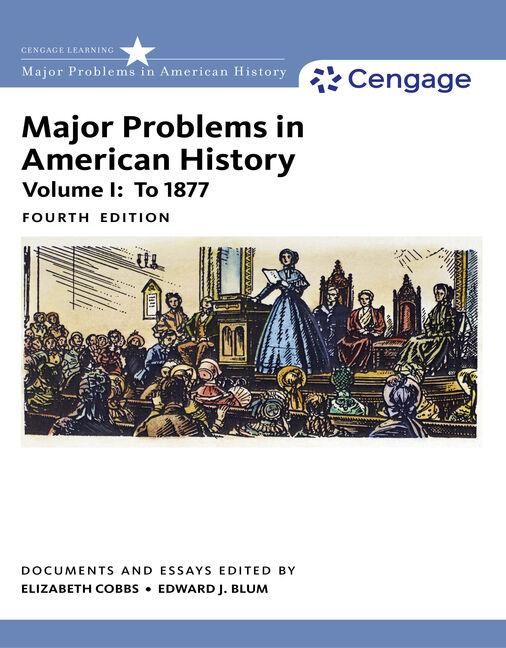 Produktbild: Major Problems in American History, Volume I