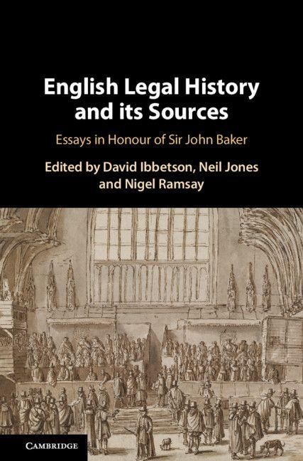 Produktbild: English Legal History and its Sources