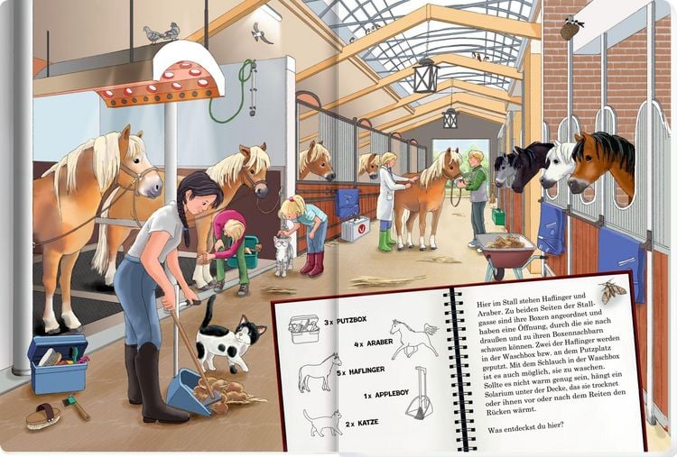 Produktbild: Mein riesengro&szlig;es WimmelSuchBuch: Pferde & Ponys