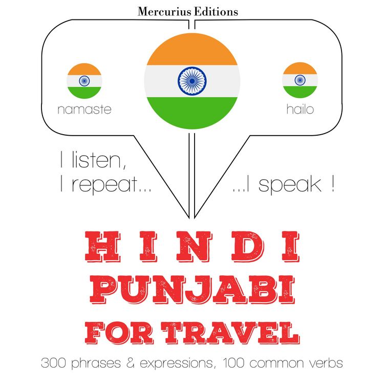 Produktbild: Travel words and phrases in Punjabi