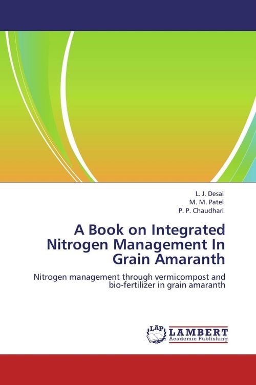 Produktbild: A Book on Integrated Nitrogen Management In Grain Amaranth