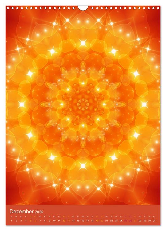 Produktbild: Lichtvolle Mandalas (Wandkalender 2026 DIN A3 hoch), CALVENDO Monatskalender