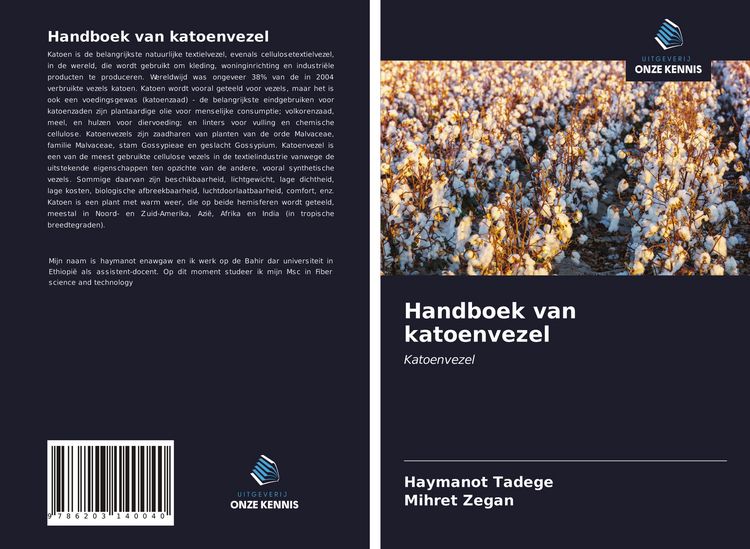 Produktbild: Handboek van katoenvezel