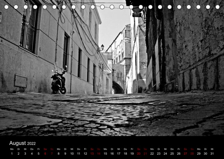 Produktbild: SchwarzWeiss gesehen (Tischkalender 2022 DIN A5 quer)