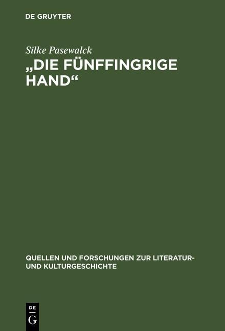 Produktbild: "Die f&uuml;nffingrige Hand"