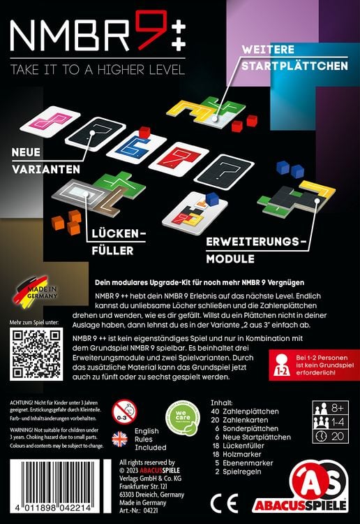 Produktbild: NMBR 9++ (Erweiterung)
