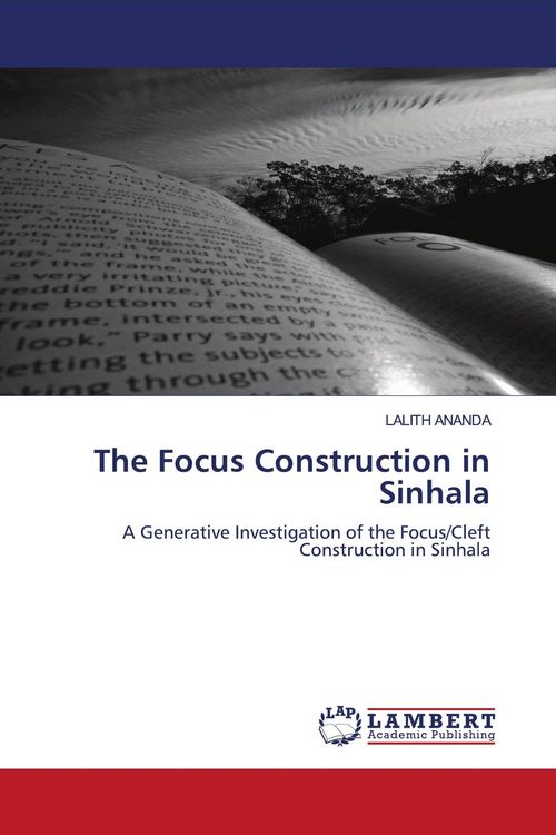 Produktbild: The Focus Construction in Sinhala
