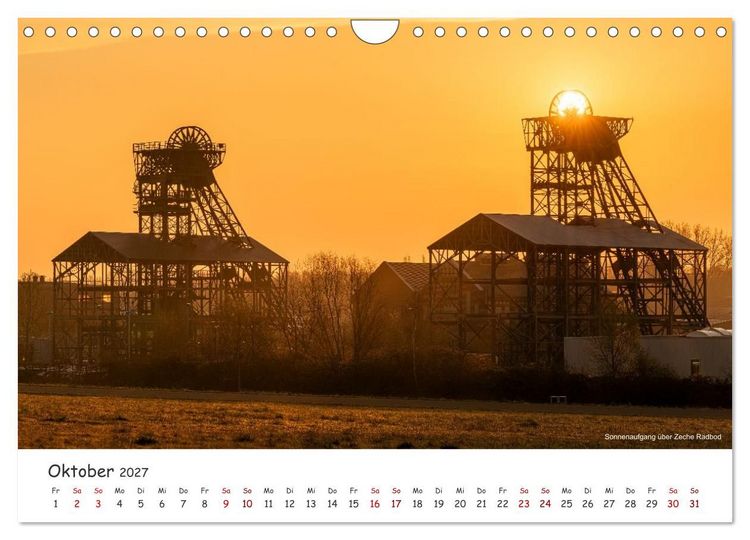 Produktbild: Heimat Entdecken - Ruhrgebiet (Wandkalender 2027 DIN A4 quer), CALVENDO Monatskalender