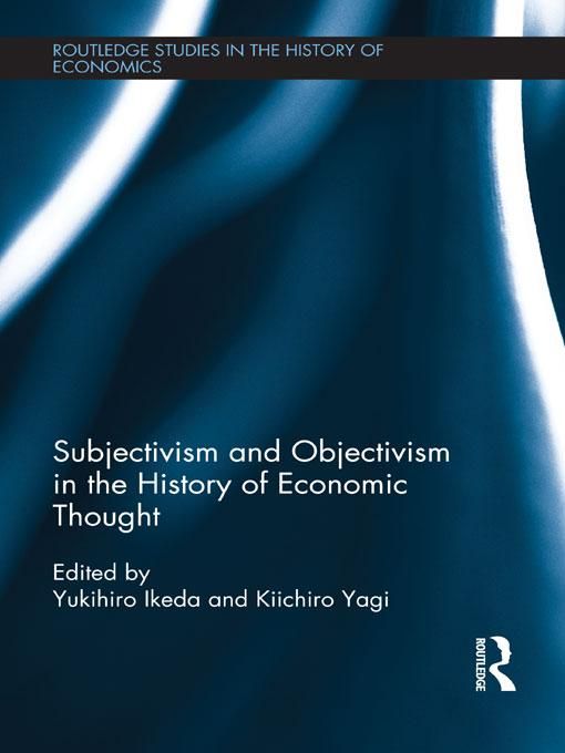 Produktbild: Subjectivism and Objectivism in the History of Economic Thought