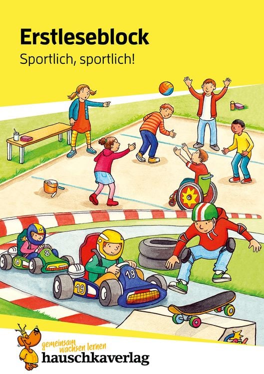 Produktbild: Lesen lernen 1. Klasse für Jungen und Mädchen - Sportlich, sportlich!