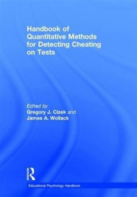 Produktbild: Handbook of Quantitative Methods for Detecting Cheating on Tests