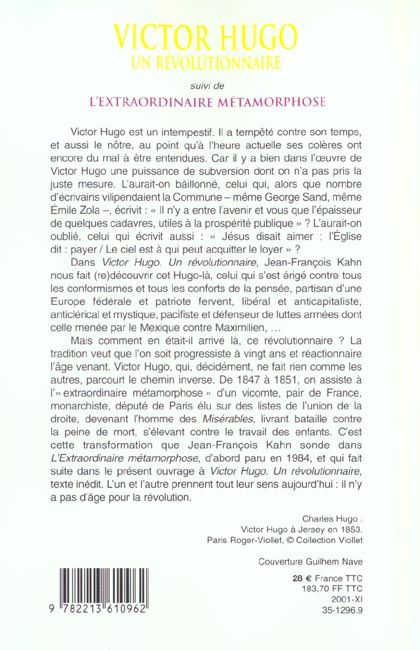 Produktbild: Victor hugo, un revolutionnaire