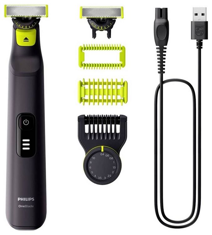 Produktbild: Philips OneBlade Pro 360 QP6542/15 Detail-Trimmer Schwarz