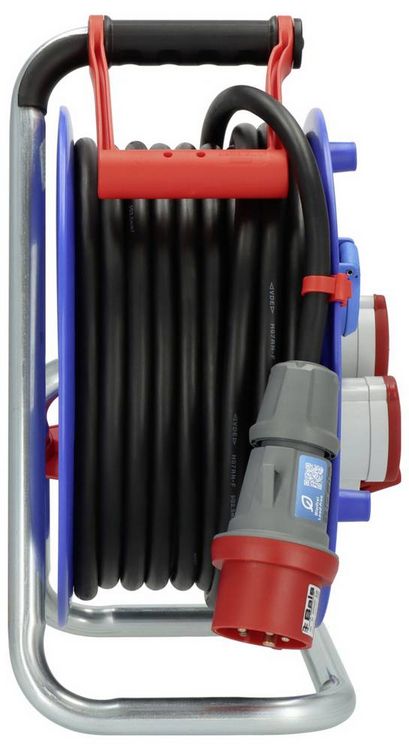 Produktbild: Brennenstuhl 1238010 Kabeltrommel 30 m Schwarz CEE-Stecker 16 A 5polig