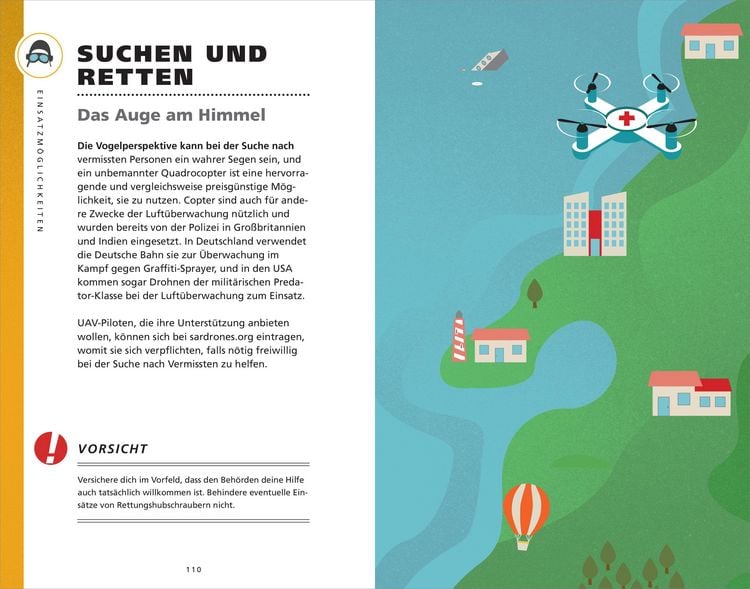 Produktbild: Das Handbuch f&uuml;r Drohnen-Piloten. Basics, Praxis, Technik, Regeln