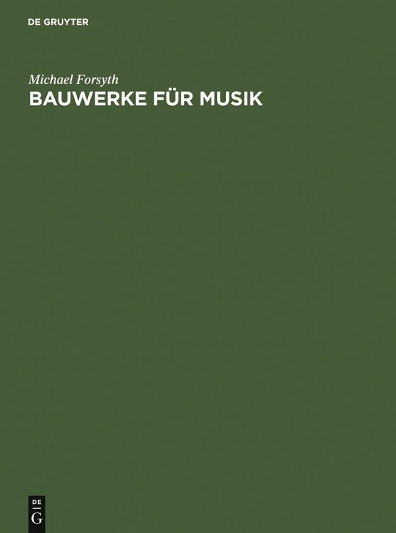 Produktbild: Bauwerke f&uuml;r Musik