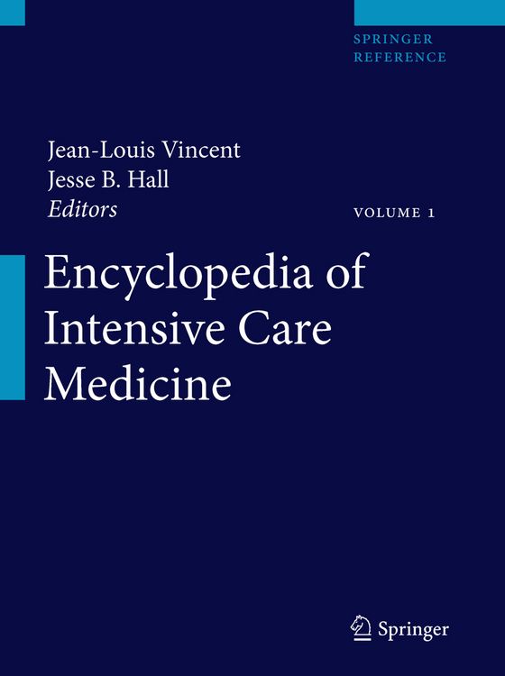Produktbild: Encyclopedia of Intensive Care Medicine