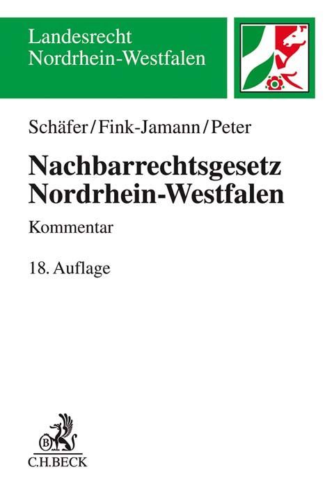 Produktbild: Nachbarrechtsgesetz Nordrhein-Westfalen. NachbG NRW