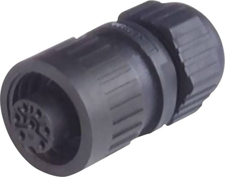 Produktbild: Hirschmann 934 127-100-1 Rundstecker Kupplung, gerade Serie (Rundsteckverbinder): CA Gesamtpolzahl: 6 + PE 1 St.