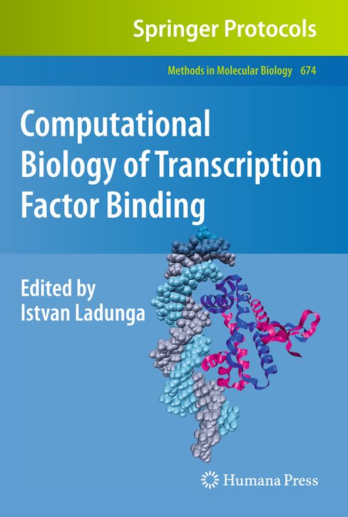 Produktbild: Computational Biology of Transcription Factor Binding