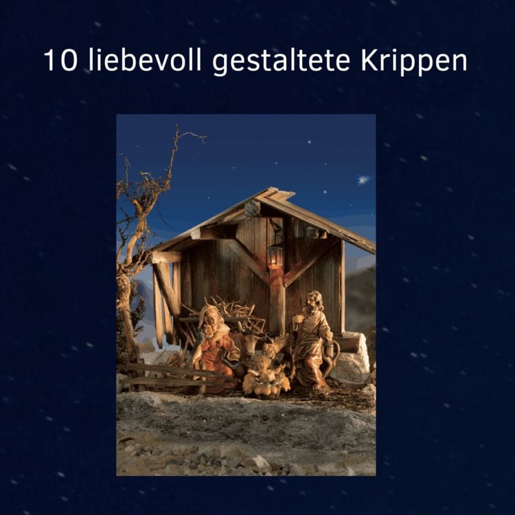 Produktbild: Weihnachtskrippen. Der Meisterkurs