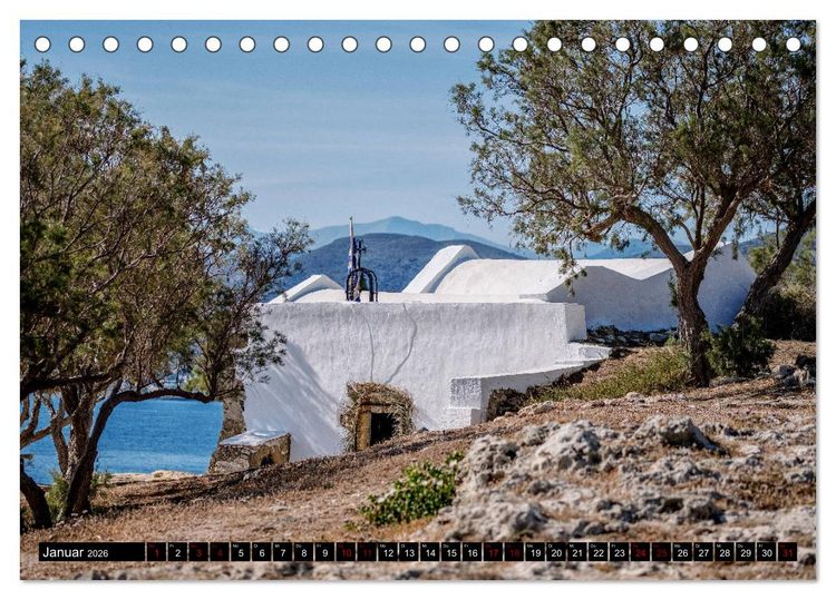 Produktbild: Kreta - malerische Ansichten (Tischkalender 2026 DIN A5 quer), CALVENDO Monatskalender