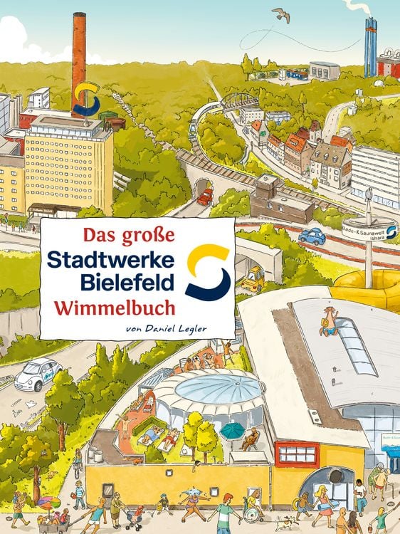 Produktbild: Das Gro&szlig;e Stadtwerke Bielefeld Wimmelbuch