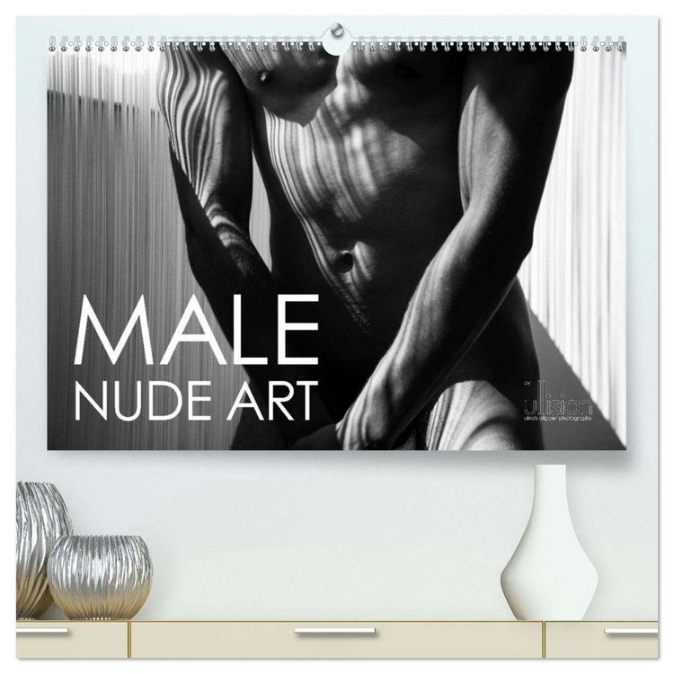 Produktbild: Male Nude Art (High Quality Premium Wall Calendar 2026 DIN A2 landscape),CALVENDO 12 Month Wall Calendar