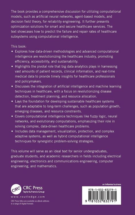 Produktbild: Big Data Analytics and Intelligent Applications for Smart and Secure Healthcare Services
