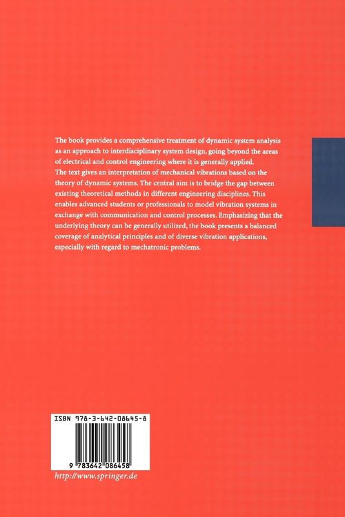 Produktbild: System Dynamics and Mechanical Vibrations