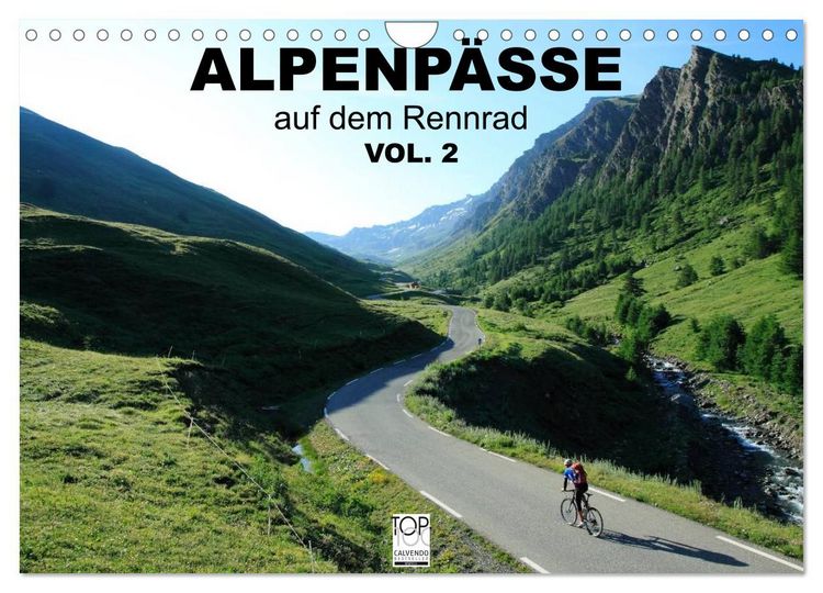 Produktbild: Alpenp&auml;sse auf dem Rennrad Vol. 2 (Wandkalender 2027 DIN A4 quer), CALVENDO Monatskalender