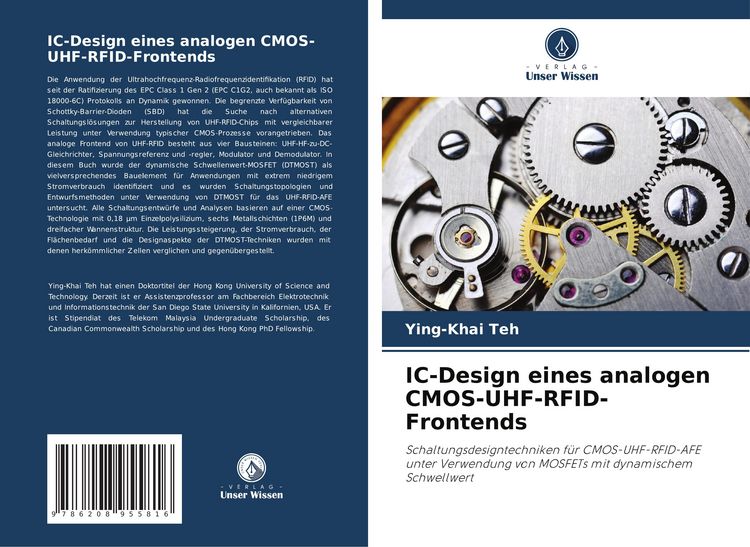 Produktbild: IC-Design eines analogen CMOS-UHF-RFID-Frontends