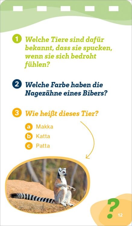 Produktbild: WAS IST WAS Quiz Tiere