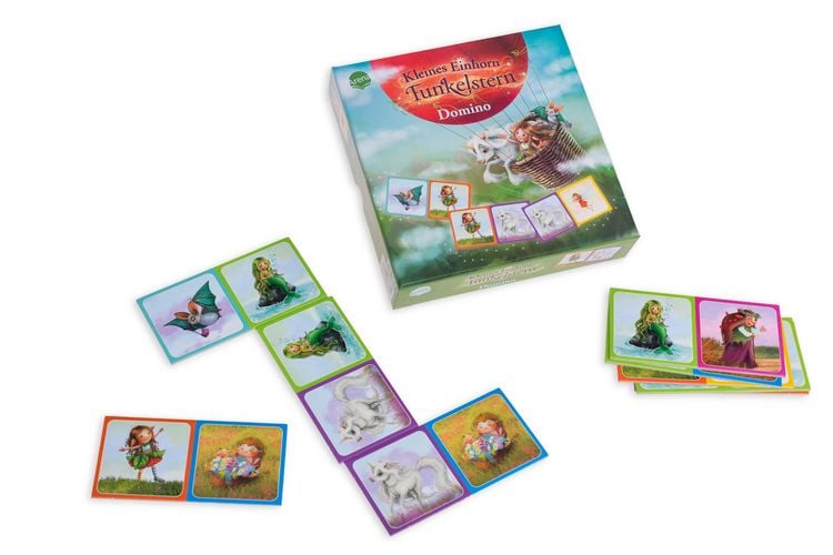 Produktbild: Kleines Einhorn Funkelstern. Domino