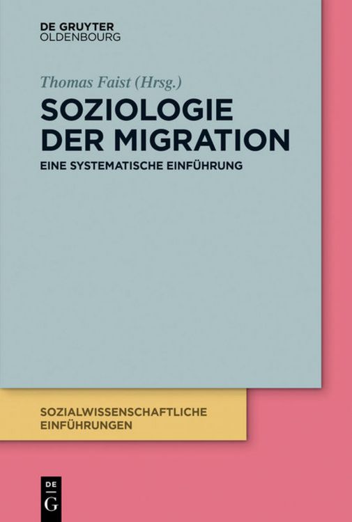 Produktbild: Soziologie der Migration
