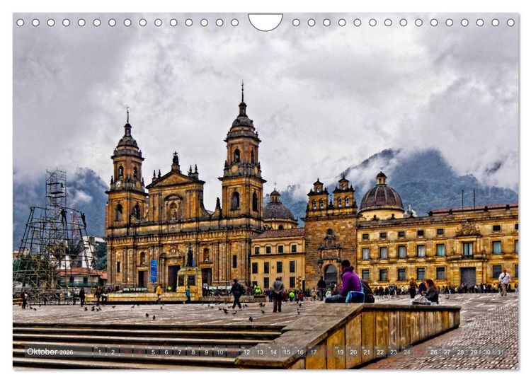 Produktbild: Kolumbien (Wandkalender 2026 DIN A4 quer), CALVENDO Monatskalender