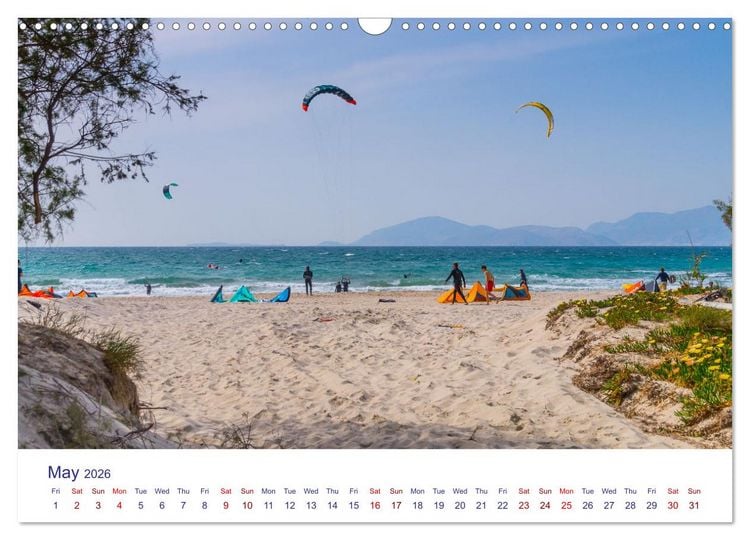 Produktbild: Kos Island - The Island of Hippocrates (Wall Calendar 2026 DIN A3 landscape), CALVENDO 12 Month Wall Calendar