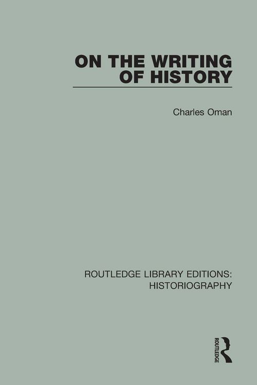Produktbild: On the Writing of History