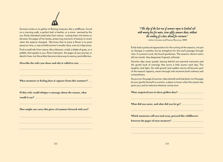Produktbild: Poetry of Flowers: An Emily Dickinson Journal