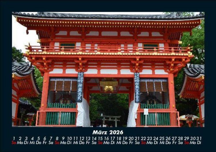 Produktbild: Tempel 2026 Fotokalender DIN A5