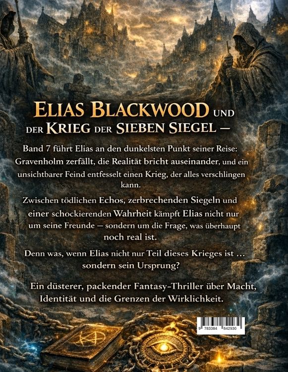 Produktbild: Mikulaschek, D: Elias Blackwood und der Krieg der sieben Sie