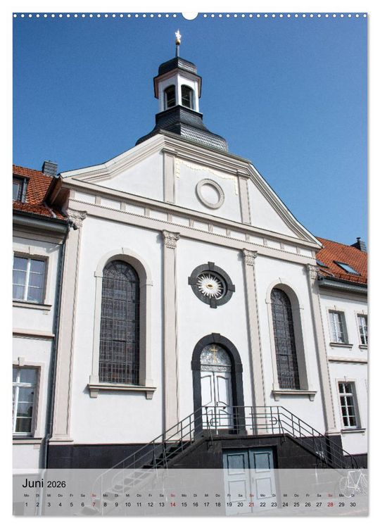 Produktbild: Kirchen in D&uuml;sseldorf (Wandkalender 2026 DIN A2 hoch), CALVENDO Monatskalender