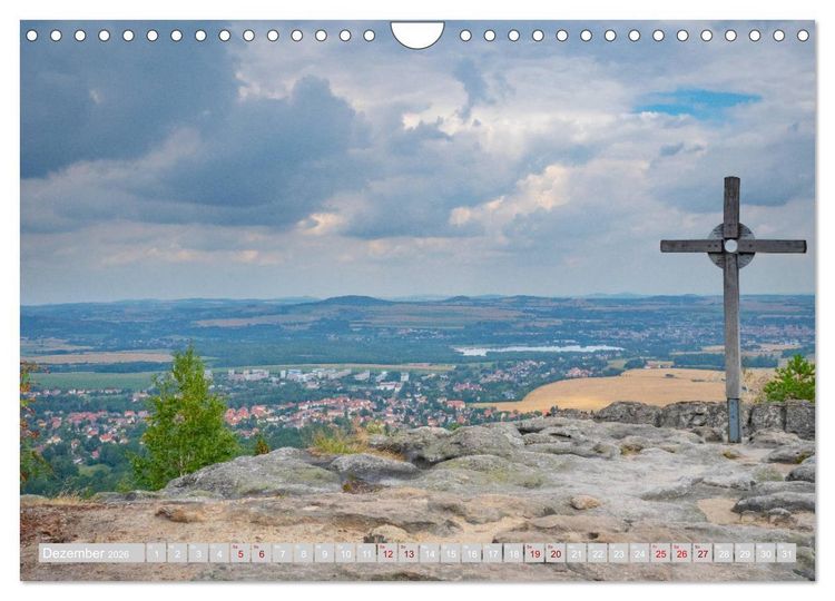 Produktbild: Naturpark Zittauer Gebirge (Wandkalender 2026 DIN A4 quer), CALVENDO Monatskalender