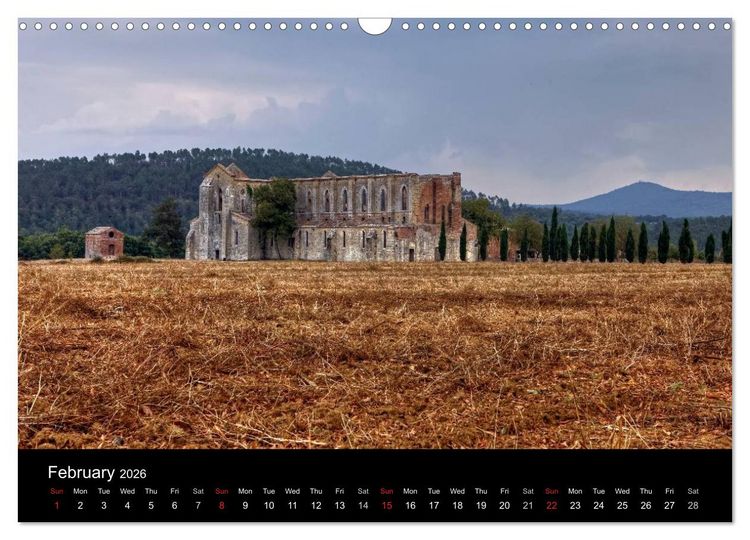 Produktbild: Tuscany (Wall Calendar 2026 DIN A3 landscape), CALVENDO 12 Month Wall Calendar